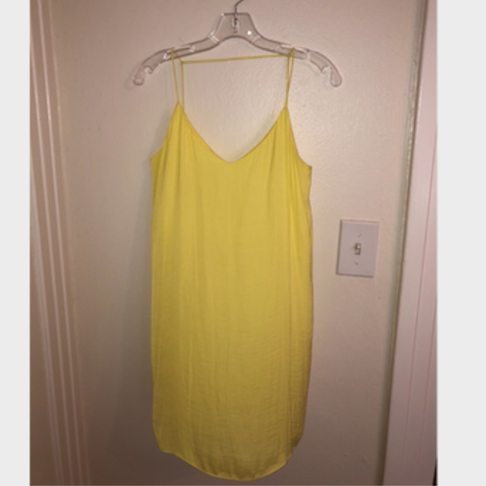 Yellow Naked Zebra Size Medium Shift Dress